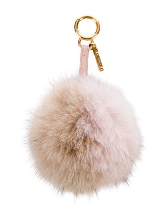 Fendi Pom-Pom Keychain