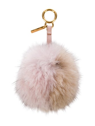 Fendi Pom-Pom Keychain