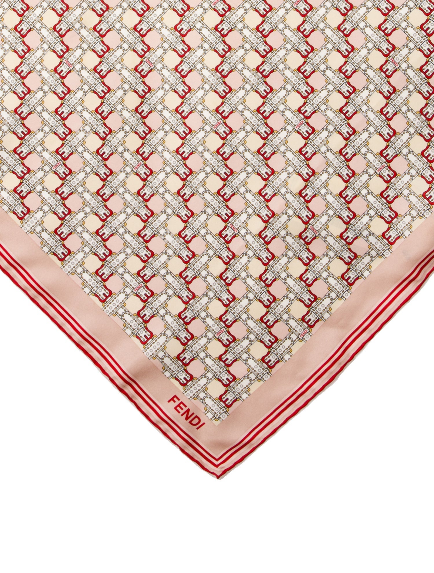 Fendi Silk Printed Scarf