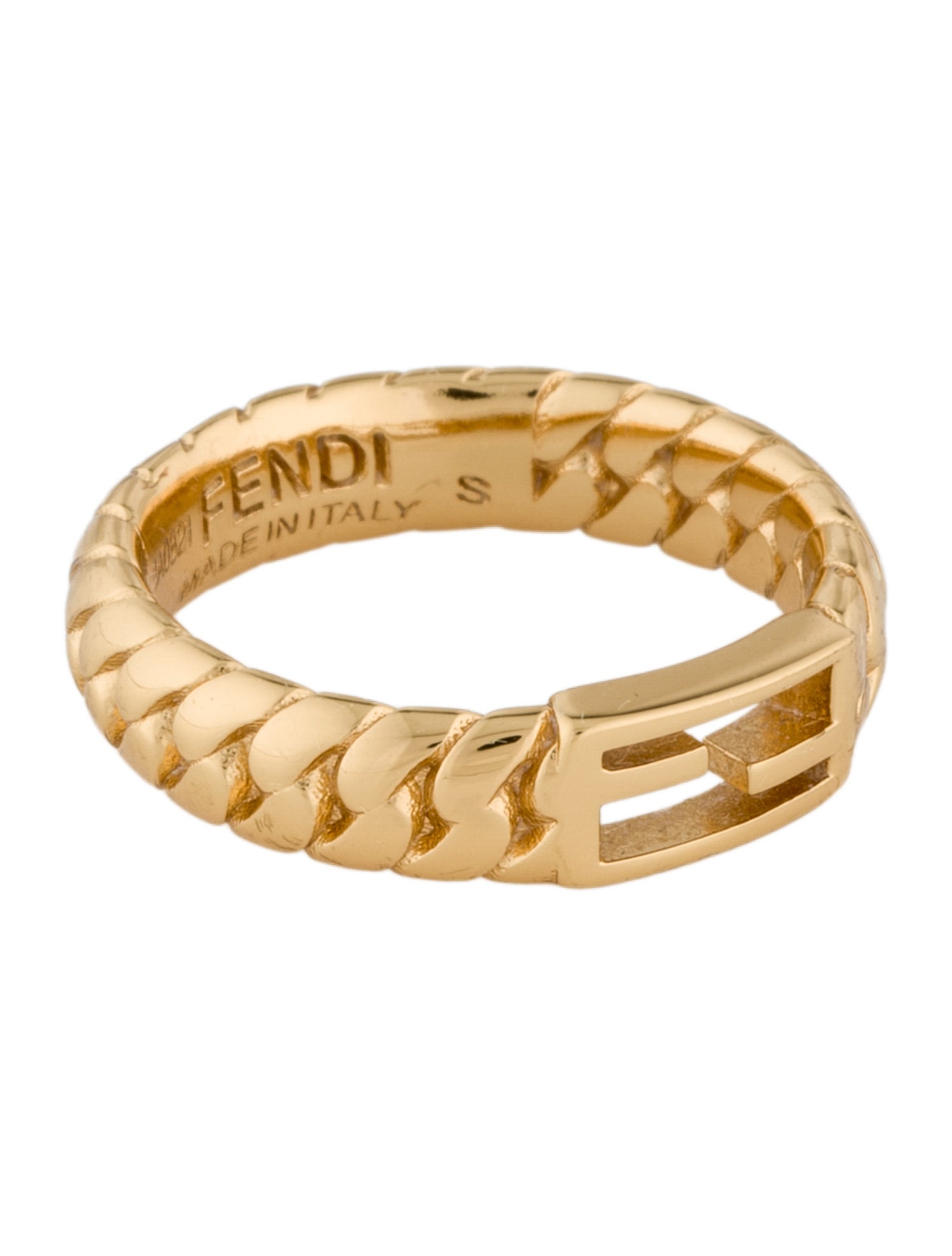 Fendi Baguette Band Ring