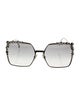 Fendi Square Gradient Sunglasses