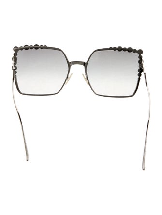 Fendi Square Gradient Sunglasses