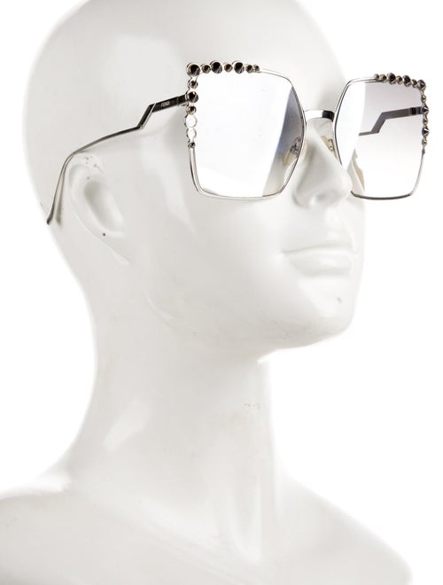 Fendi Square Gradient Sunglasses