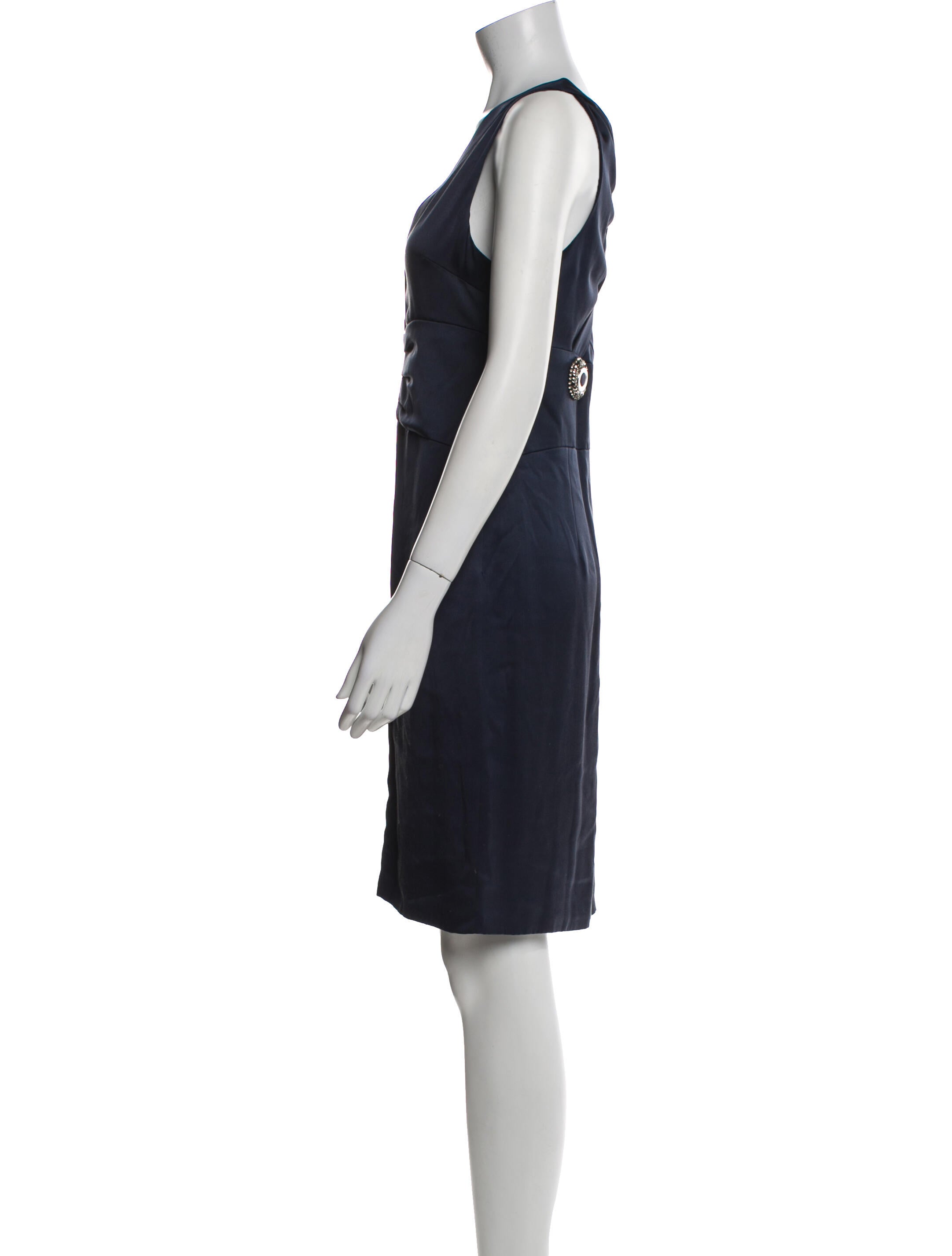 Fendi Silk Knee-Length Dress