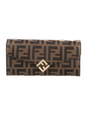 Fendi 2024 F is Fendi Continental Continental Wallet