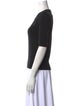 Fendi Wool Scoop Neck Sweater