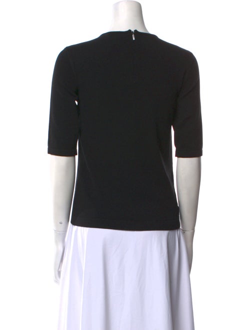 Fendi Wool Scoop Neck Sweater