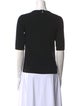 Fendi Wool Scoop Neck Sweater