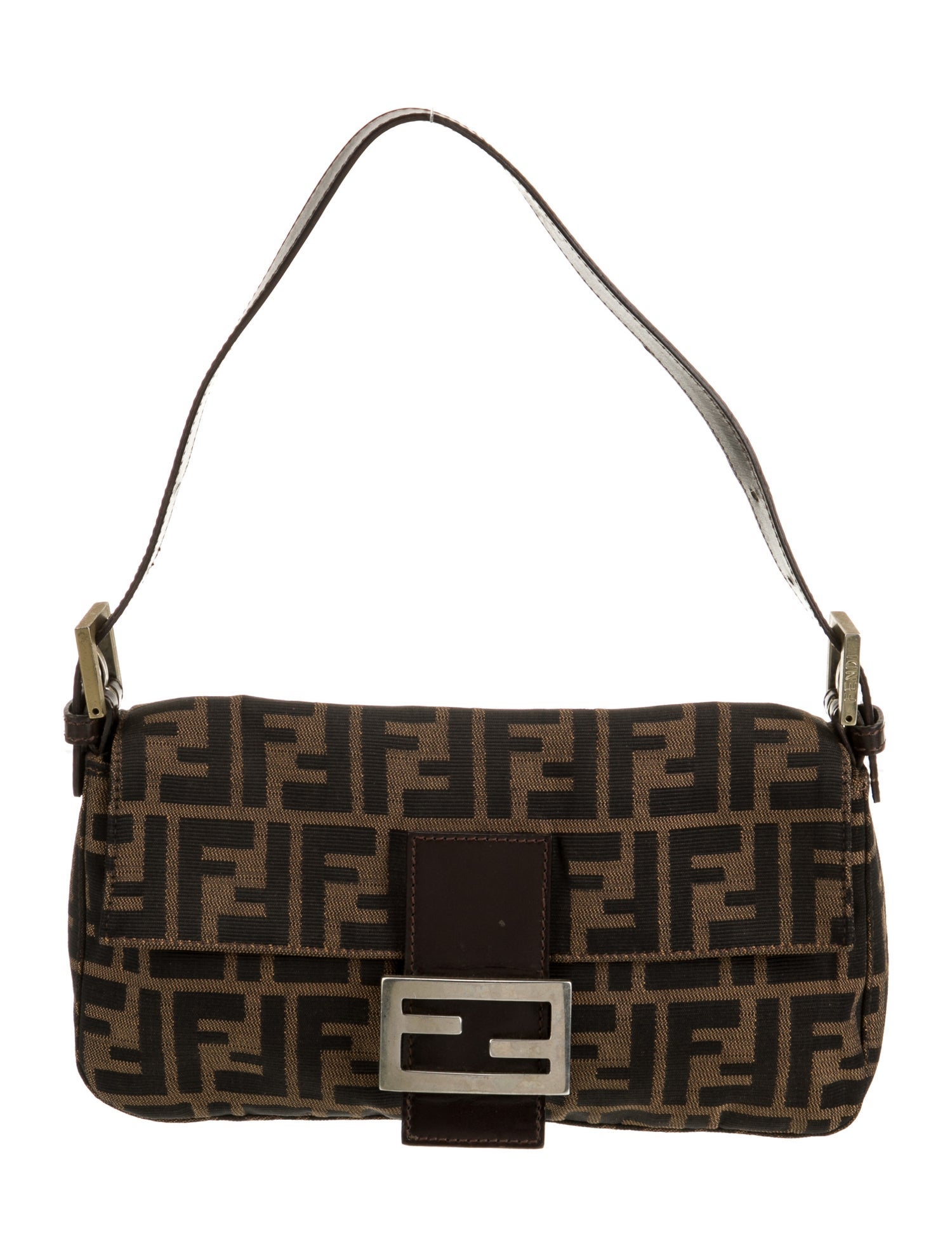 Fendi Zucca FF Top Handle Bag