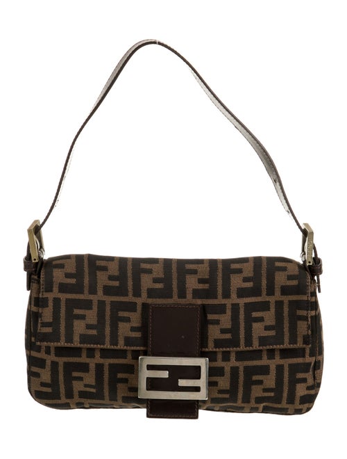 Fendi Zucca FF Top Handle Bag