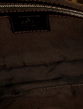 Fendi Zucca FF Top Handle Bag