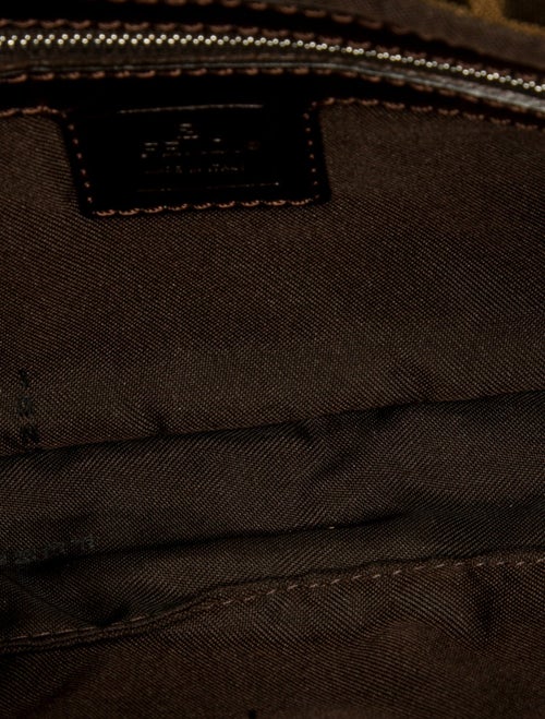 Fendi Zucca FF Top Handle Bag