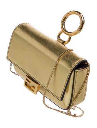 Fendi Leather Baguette Nano