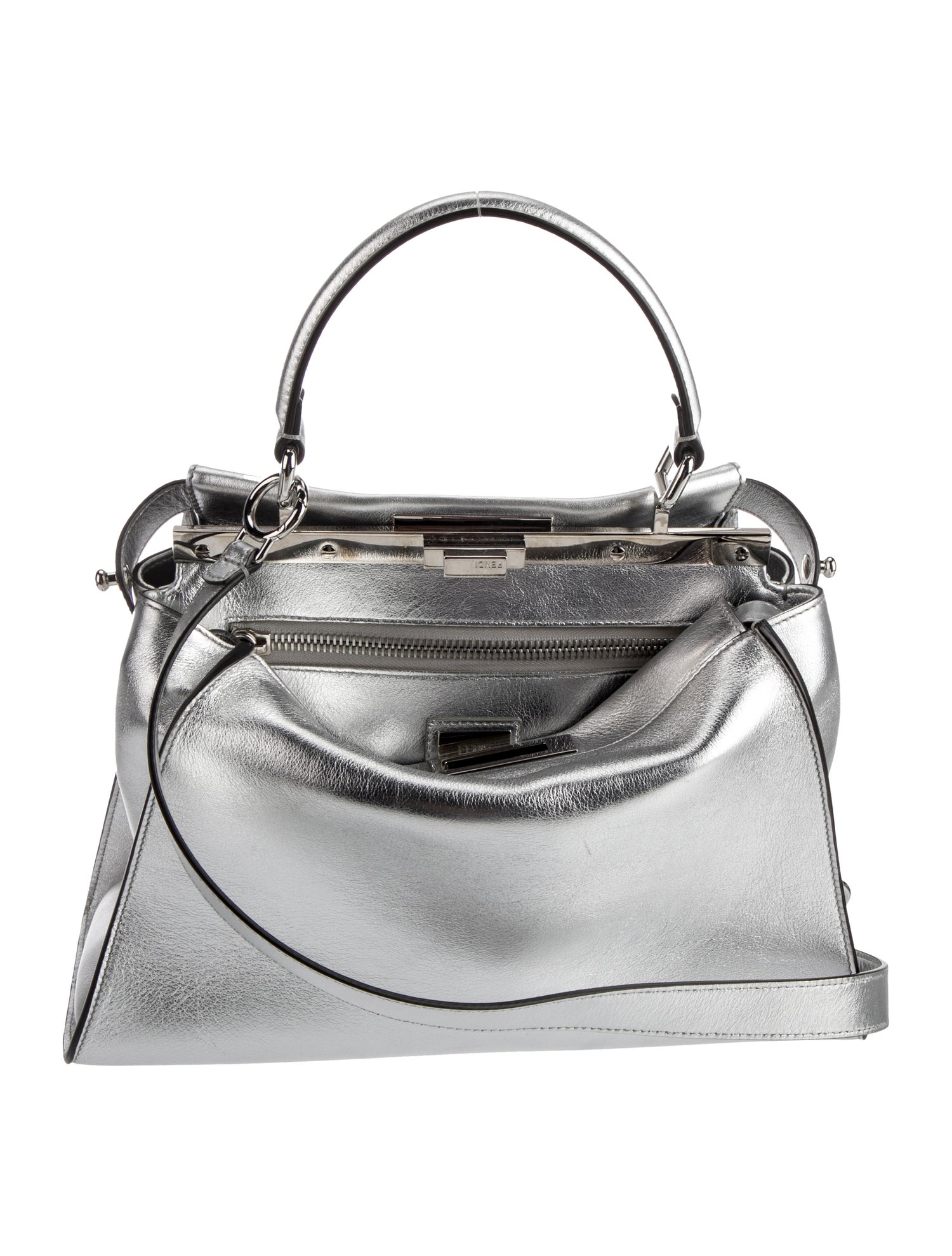 Fendi Leather Peekaboo ISeeU Medium