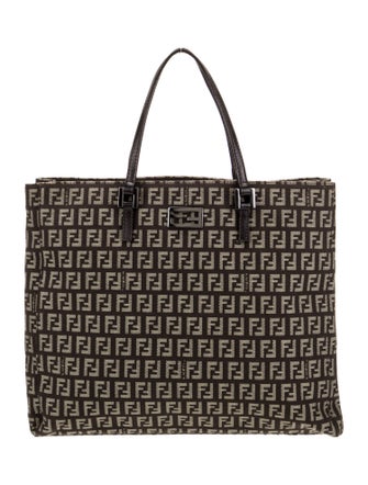Fendi Zucca FF Top Handle Bag