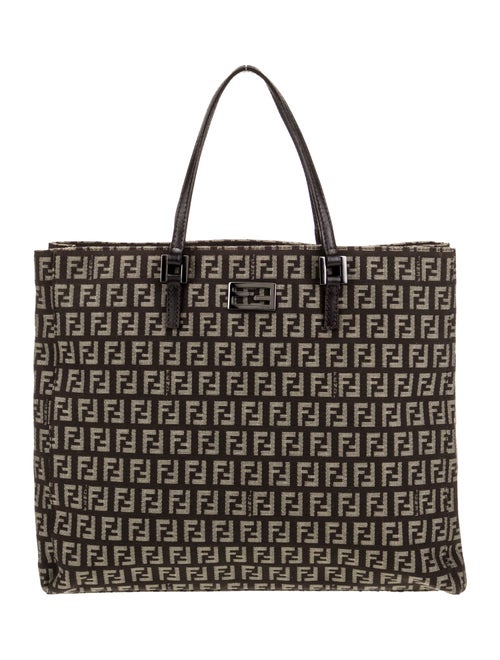 Fendi Zucca FF Top Handle Bag