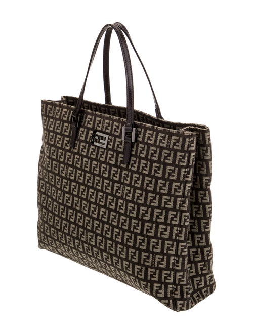 Fendi Zucca FF Top Handle Bag