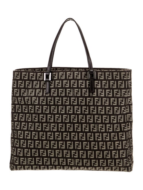 Fendi Zucca FF Top Handle Bag