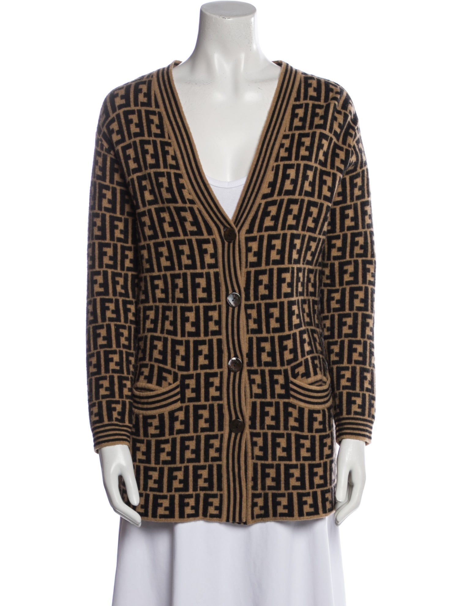 Fendi Vintage Late 1980's - Early 1990's Sweater