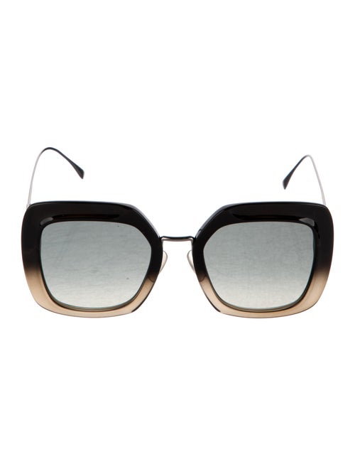 Fendi Oversize Gradient Sunglasses