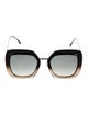 Fendi Oversize Gradient Sunglasses