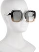 Fendi Oversize Gradient Sunglasses