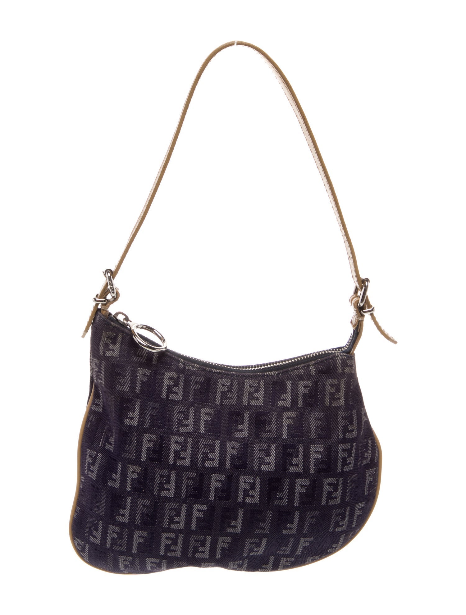 Fendi Zucchino FF Oyster Vintage