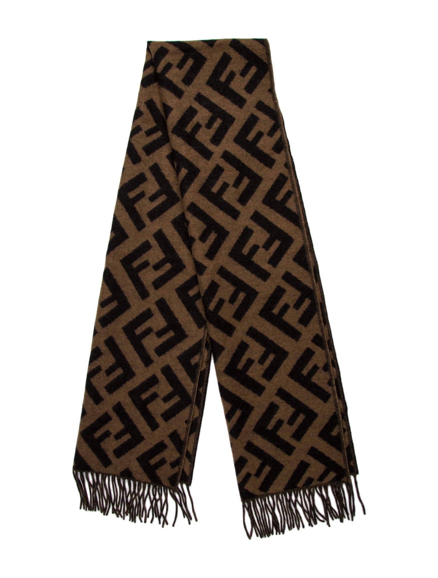 Fendi Silk Printed Scarf