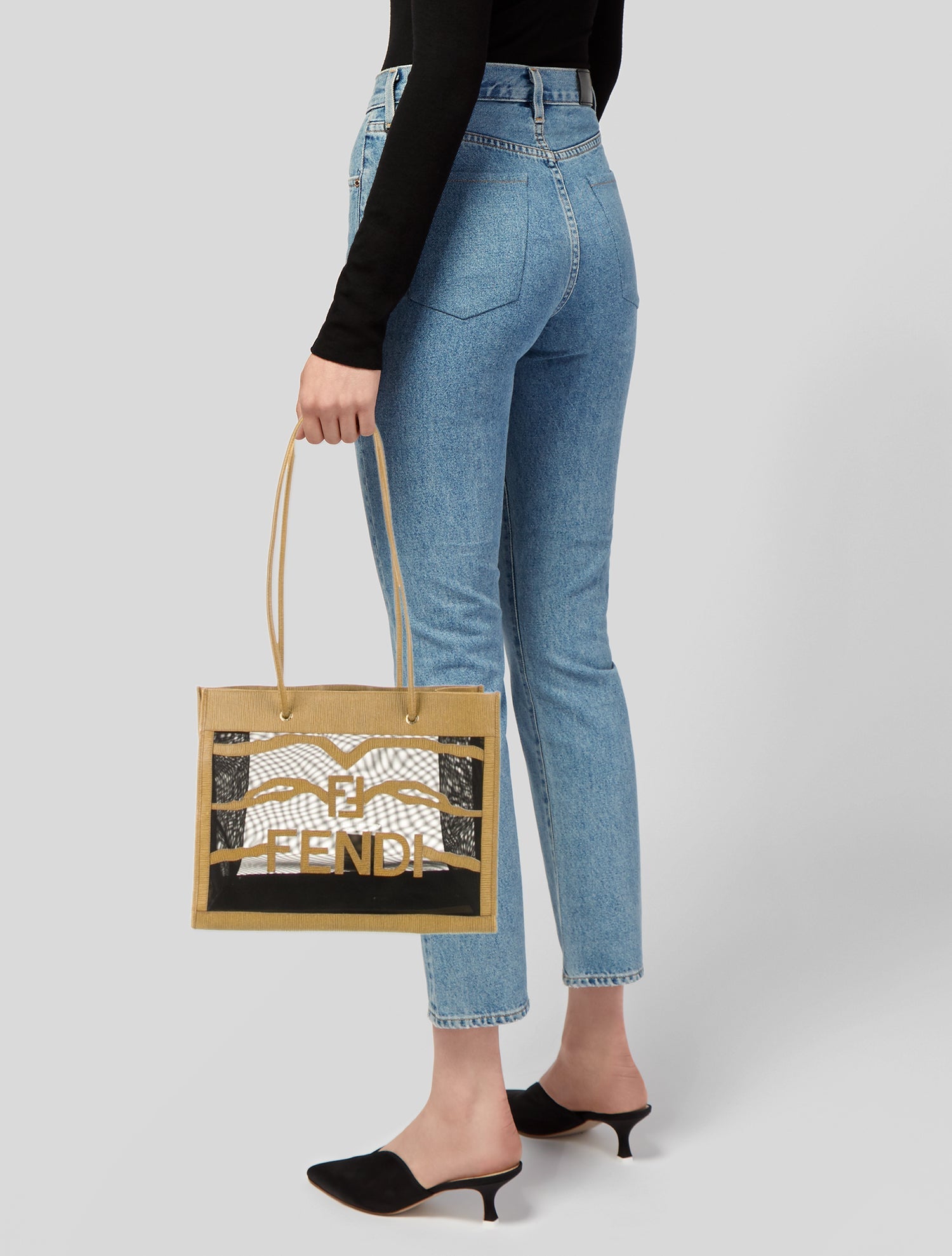 Fendi Zucca FF Tote Vintage