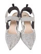 Fendi Zucca FF Logo Mesh D'Orsay Pumps