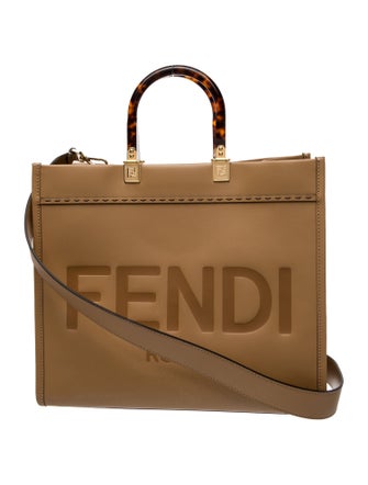 Fendi Leather Sunshine Large