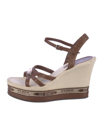 Fendi Canvas Espadrilles