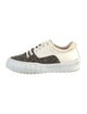 Fendi Zucca FF Logo Leather Sneakers