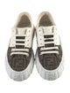 Fendi Zucca FF Logo Leather Sneakers