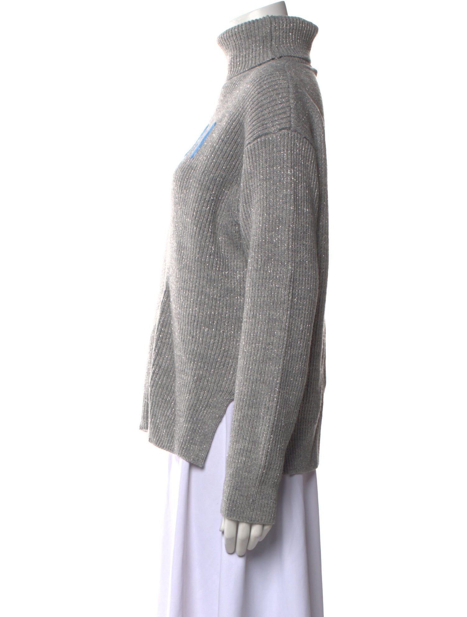 Fendi Virgin Wool Graphic Print Sweater w/ Tags