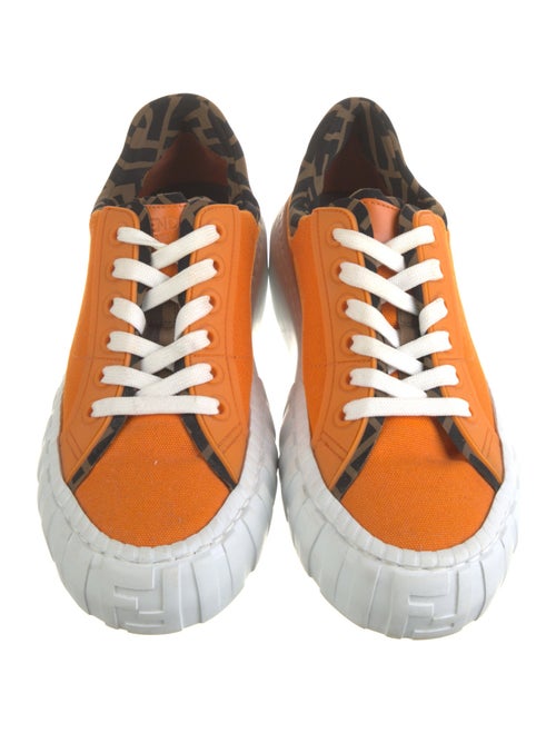 Fendi Zucca FF Logo Canvas Sneakers