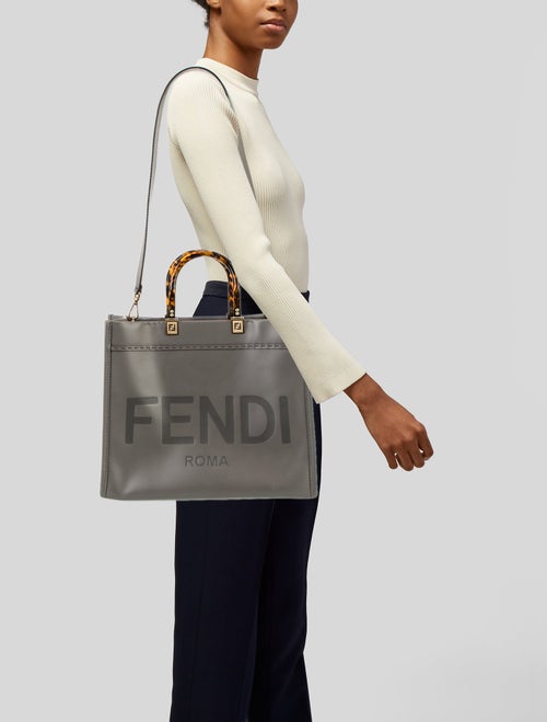 Fendi Leather Sunshine Medium