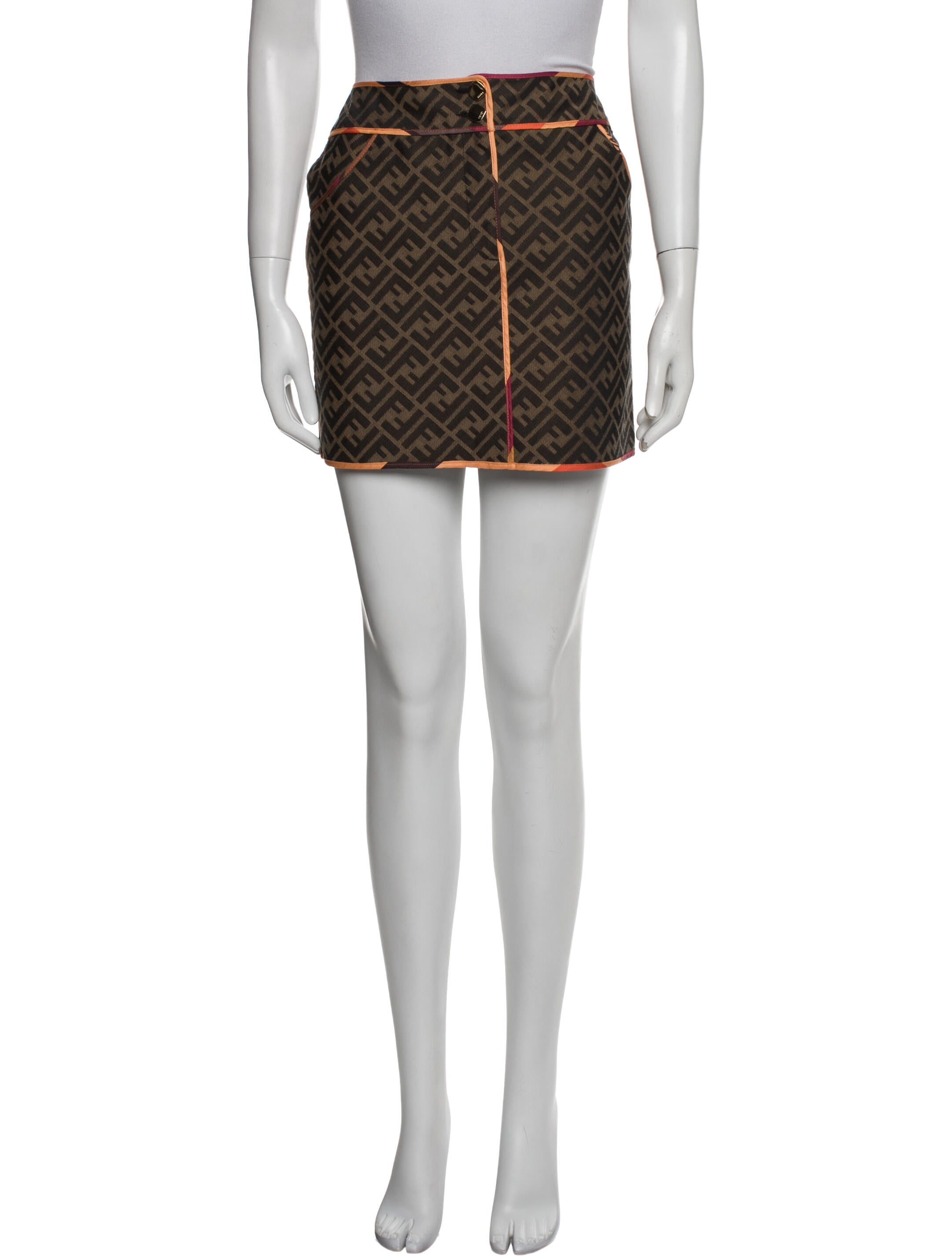 Fendi Vintage Mini Skirt