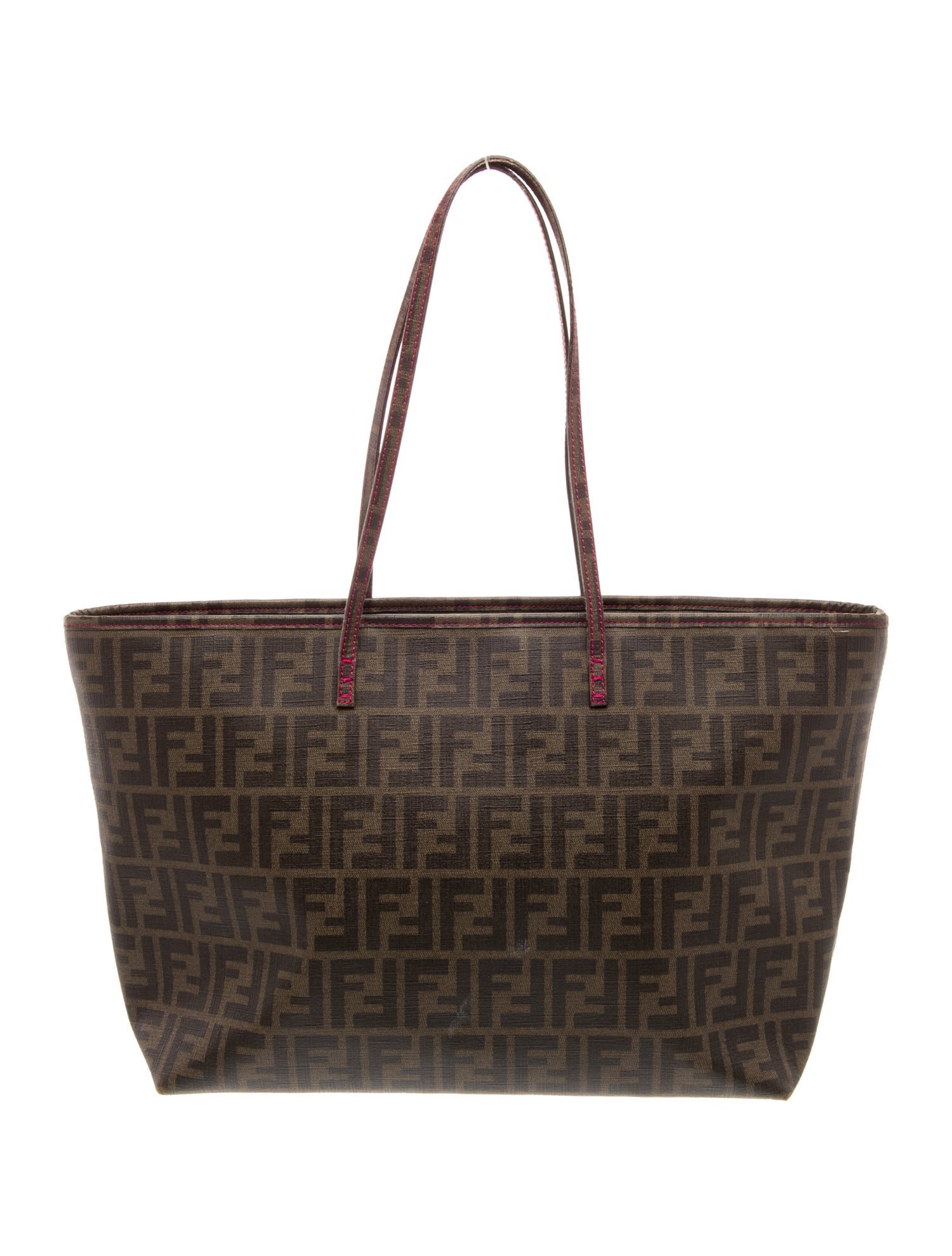 Fendi Zucca FF Roll Tote Large