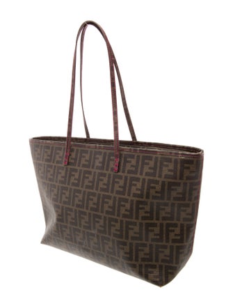 Fendi Zucca FF Roll Tote Large