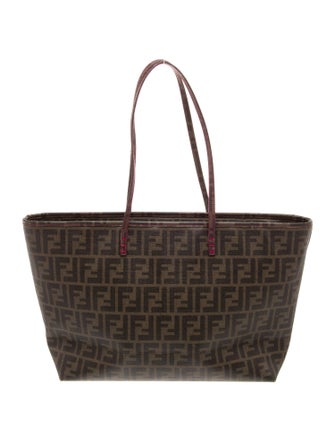 Fendi Zucca FF Roll Tote Large
