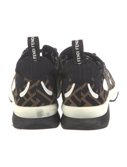 Fendi Zucca FF Logo Mesh Chunky Sneakers