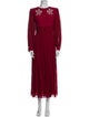 Fendi Silk Long Dress