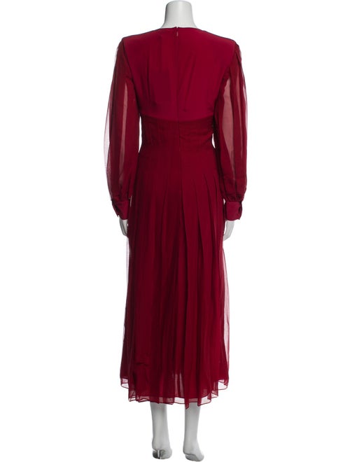Fendi Silk Long Dress