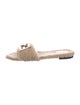 Fendi Shearling Slides
