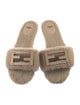 Fendi Shearling Slides