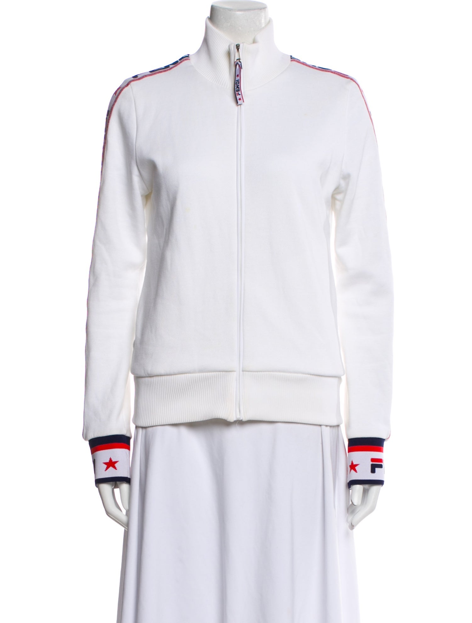 Fendi Striped Bomber Jacket