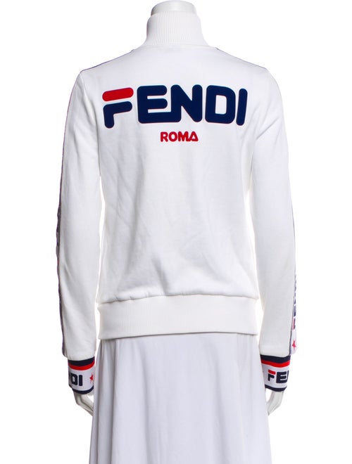 Fendi Striped Bomber Jacket