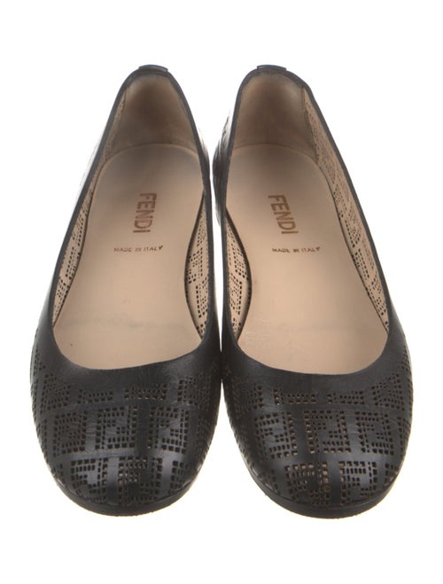Fendi Leather Ballet Flats