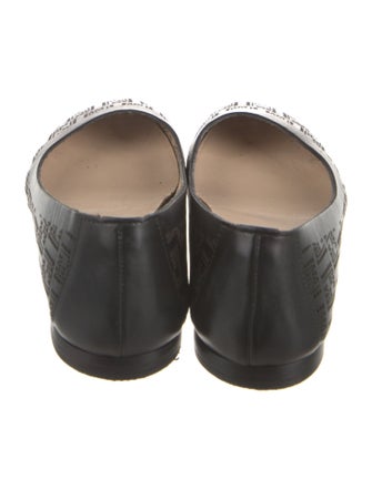 Fendi Leather Ballet Flats